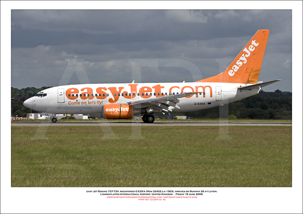 G-EZKA - easyJet Boeing 737-73V (Msn 32422 Ln 1363) - 02