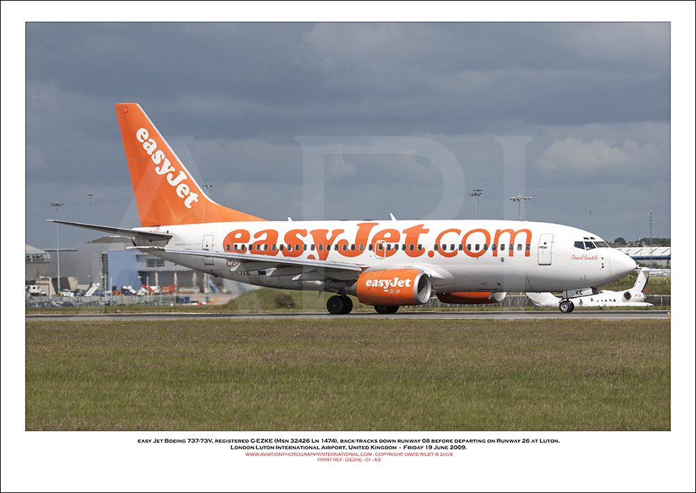 G-EZKE - easyJet Boeing 737-73V (Msn 32426 Ln 1474) - 01