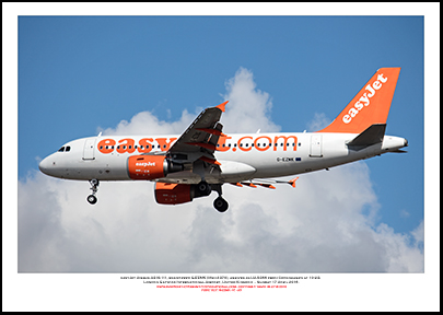 G-EZMK - easyJet Airbus A319-111 (Msn 2370) - 01
