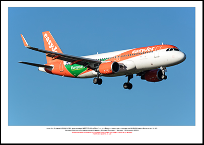 G-EZPD - easyJet Airbus A320-214 SL, in Europcar livery (Msn 7040) - 01