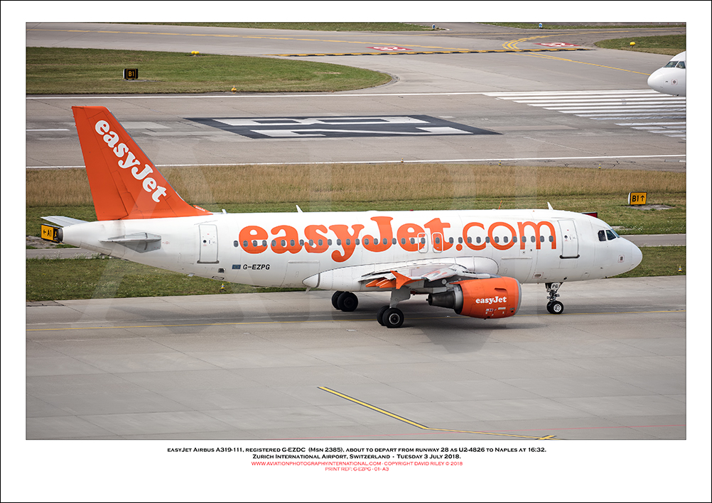 G-EZPG - easyJet Airbus A319-111 (Msn 2385) - 01