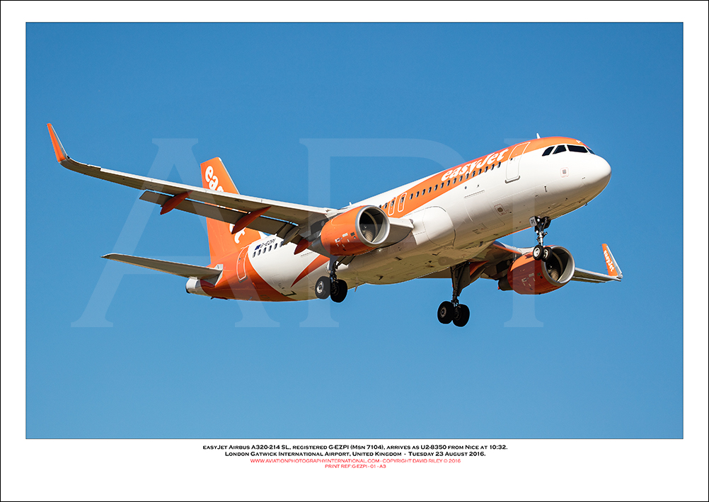 G-EZPI - easyJet Airbus A320-214 SL (Msn 7104) - 01