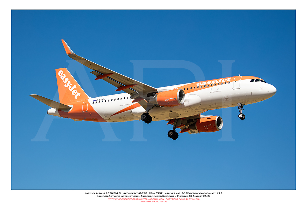 G-EZPJ - easyJet Airbus A320-214 SL (Msn 7132) - 01