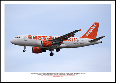 G-EZSM - easyJet Airbus A319-111 (Msn 2062) - 01