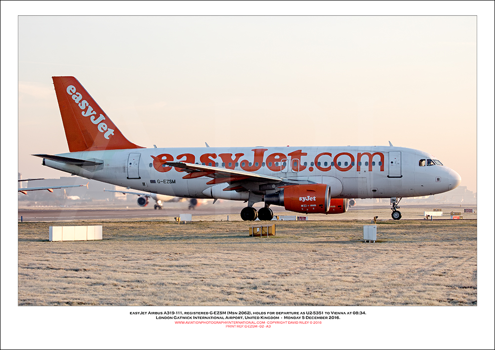 G-EZSM - easyJet Airbus A319-111 (Msn 2062) - 02