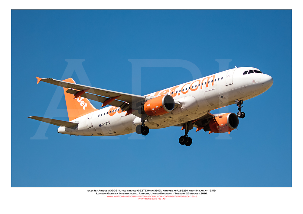 G-EZTE - easyJet Airbus A320-214 (Msn 3913) - 02