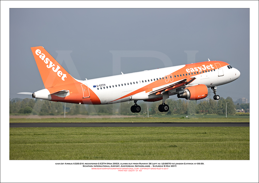 G-EZTH - easyJet Airbus A320-214 (Msn 3953) - 01