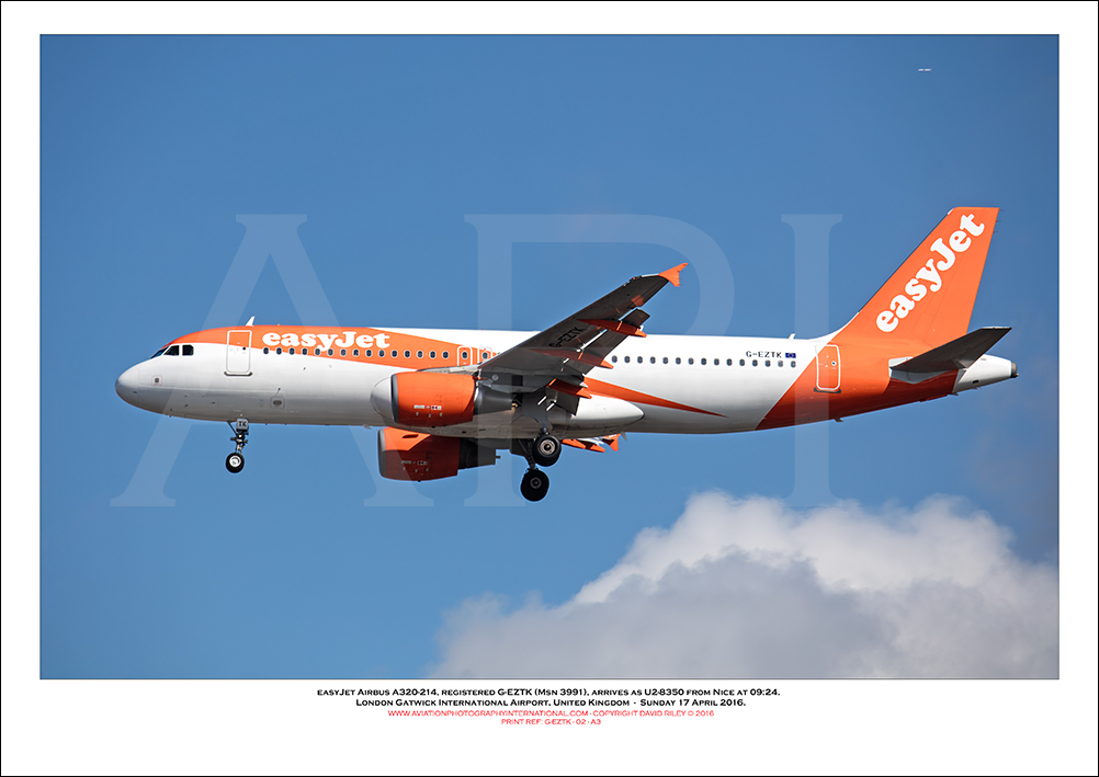 G-EZTK - easyJet Airbus A320-214 (Msn 3991) - 02
