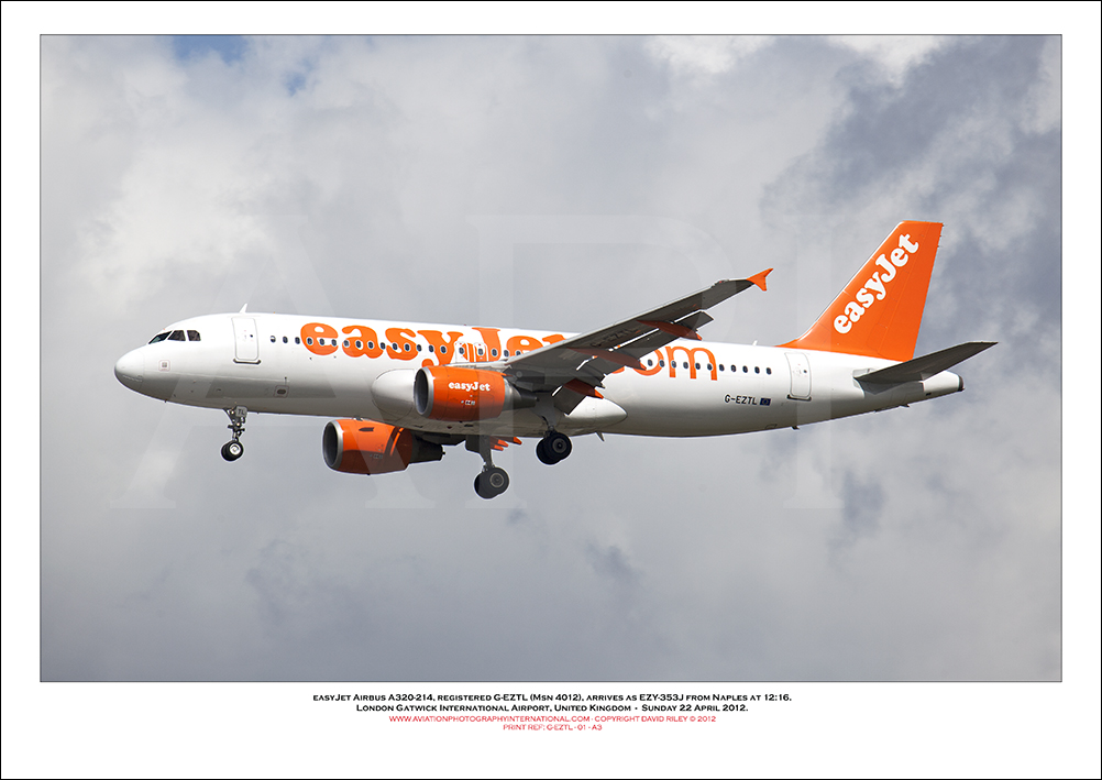 G-EZTL - easyJet Airbus A320-214 (Msn 4012) - 01