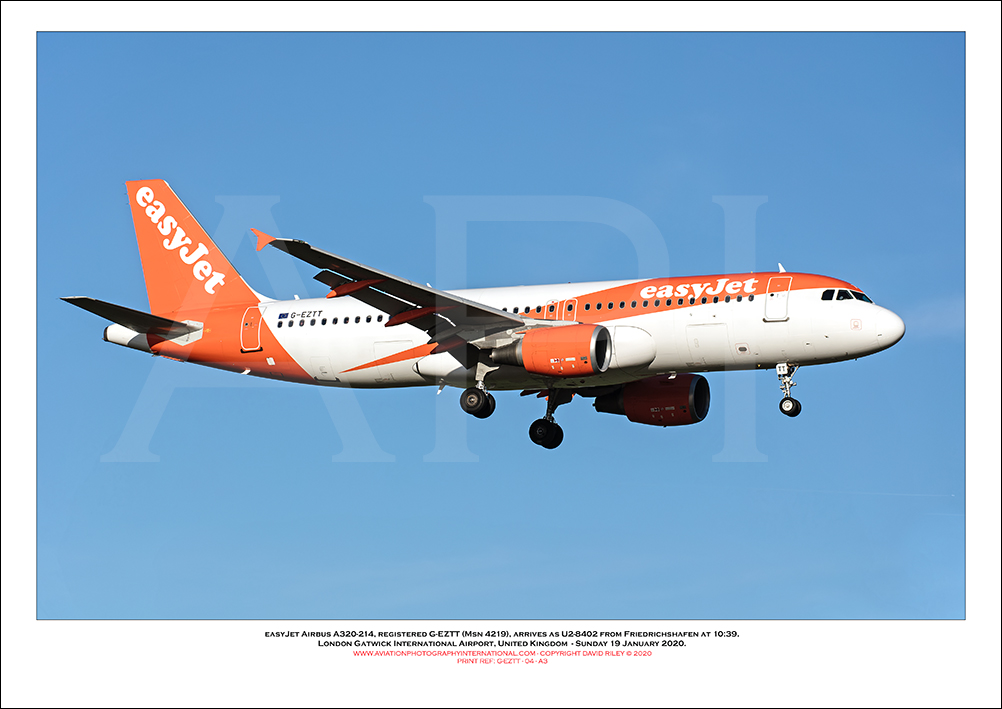 G-EZTT - easyJet Airbus A320-214 (Msn 4219) - 04