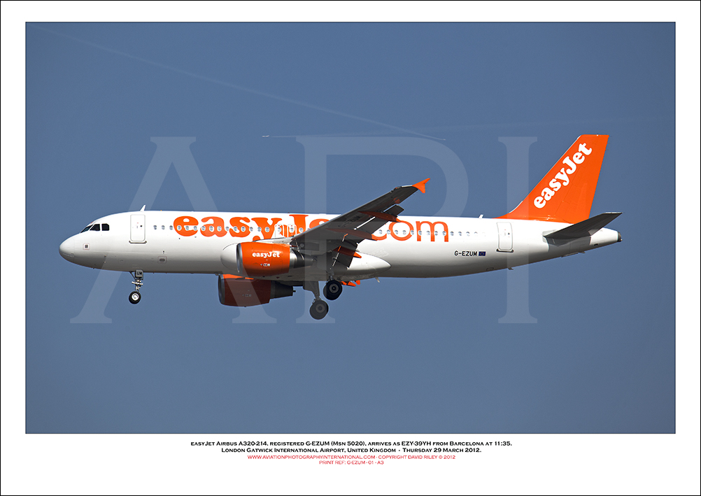 G-EZUM - easyJet Airbus A320-214 (Msn 5020) - 01