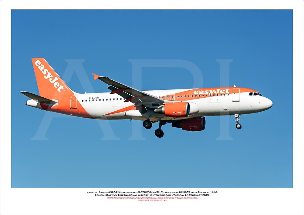 G-EZUW - easyJet Airbus A320-214 (Msn 5116) - 03