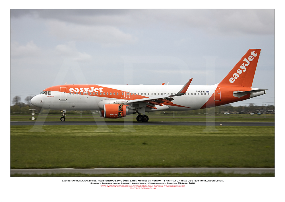 G-EZWG - easyJet Airbus A320-214 SL (Msn 5318) - 02