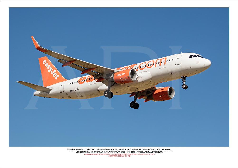 G-EZWL - easyJet Airbus A320-214 SL (Msn 5702) - 01