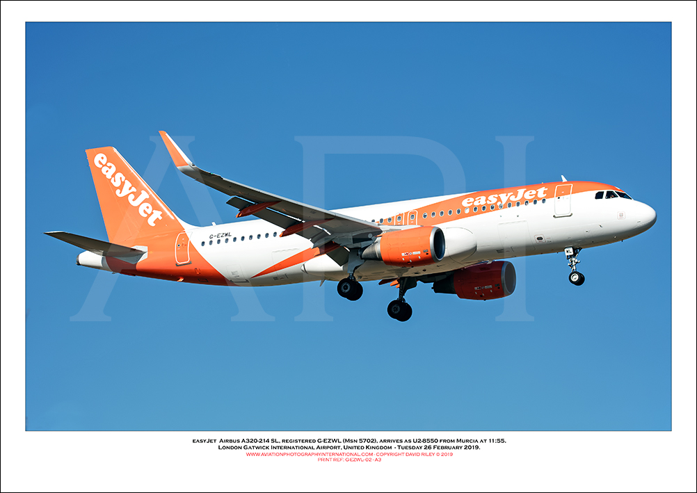 G-EZWL - easyJet Airbus A320-214 SL (Msn 5702) - 02