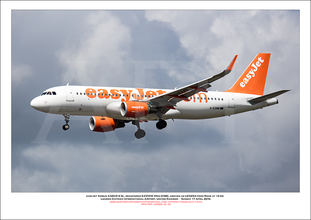 G-EZWW - easyJet Airbus A320-214 SL (Msn 6188) - 02