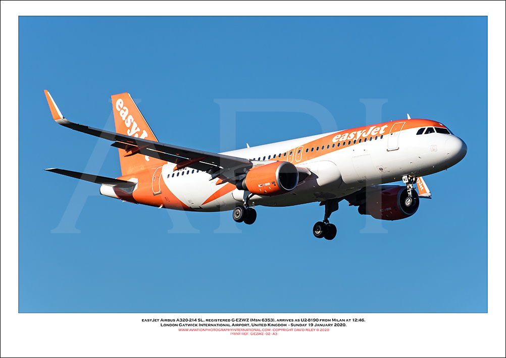 G-EZWZ - easyJet Airbus A320-214 SL (Msn 6353) - 02