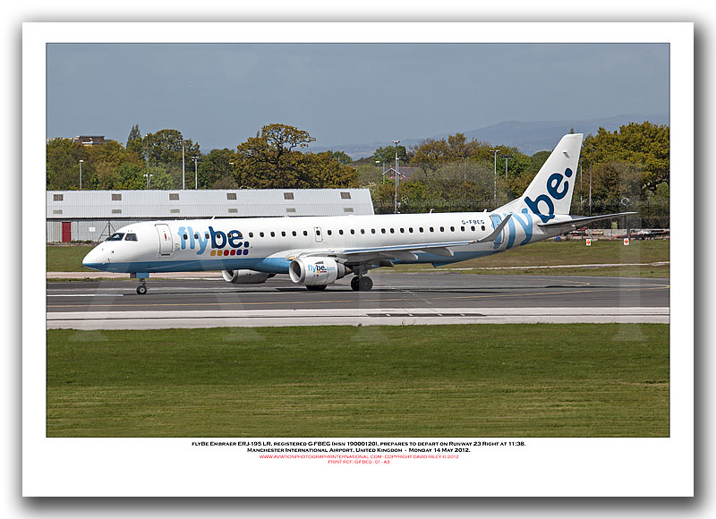 G-FBEG - Flybe Embraer ERJ-195LR  (Msn 19000120) - 01