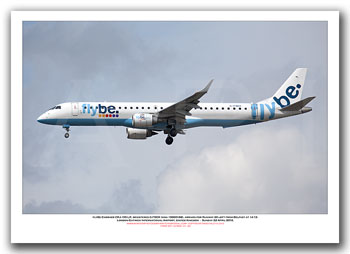 G-FBEK - Flybe Embraer ERJ-195LR  (Msn 19000168) - 01