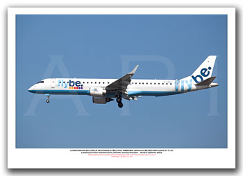 G-FBEL - Flybe Embraer ERJ-195LR  (Msn 19000184) - 01