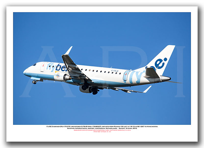 G-FBJB - Flybe Embraer ERJ-175LR  (Msn 17000326) - 01