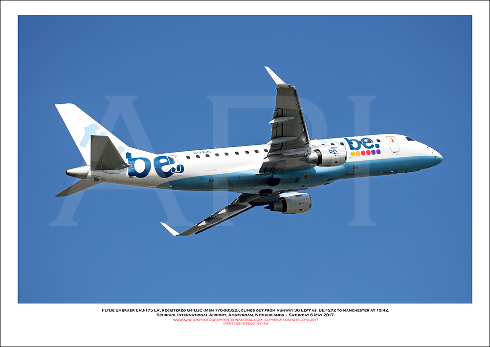 G-FBJC - Flybe Embraer ERJ-175LR  (Msn 170-00328) - 01