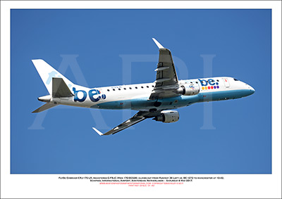 G-FBJC - Flybe Embraer ERJ-175LR  (Msn 170-00328) - 01