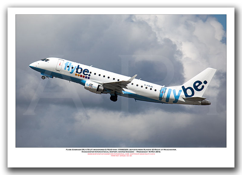 G-FBJD - Flybe Embraer ERJ-175LR  (Msn 17000329) - 03