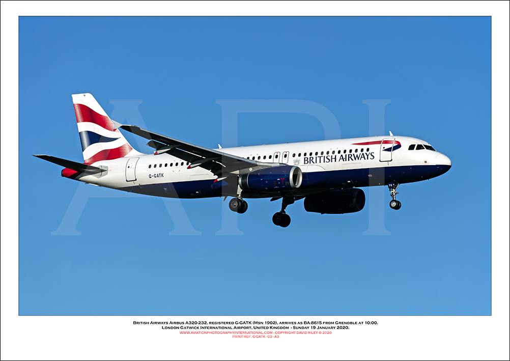 G-GATK - British Airways Airbus A320-232 (Msn 1902) - 03