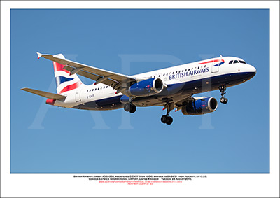 G-GATP - British Airways Airbus A320-232 (Msn 1804) - 01