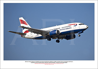 G-GFFD - British Airways Boeing 737-59D (Msn 26419 ln 2186) - 01