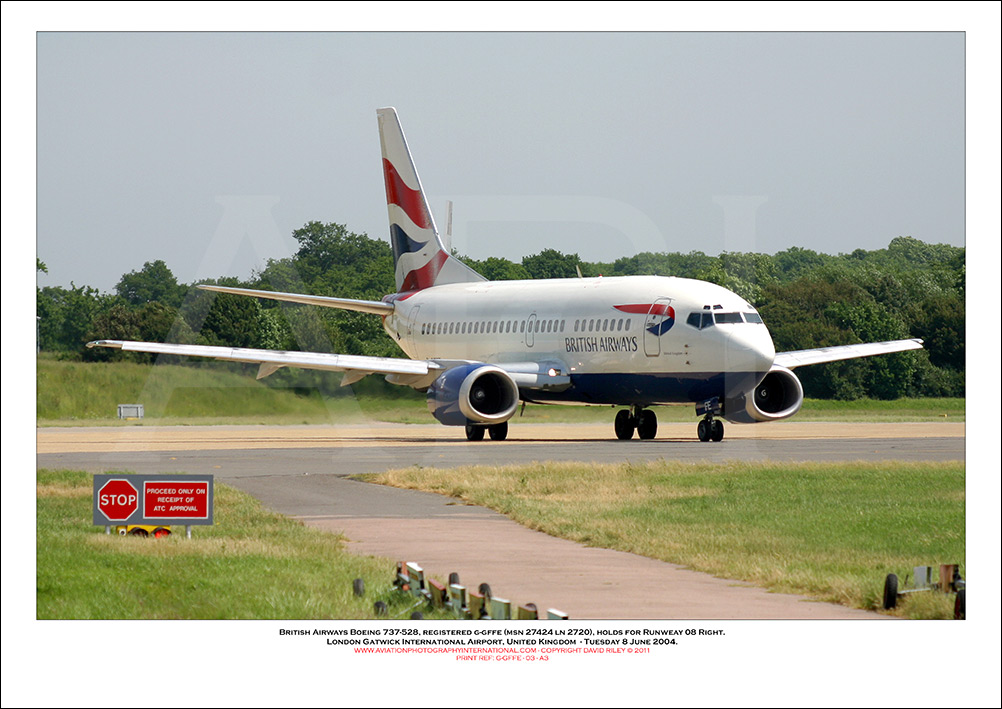 G-GFFE - British Airways Boeing 737-528 (Msn 27424 ln 2720) - 03