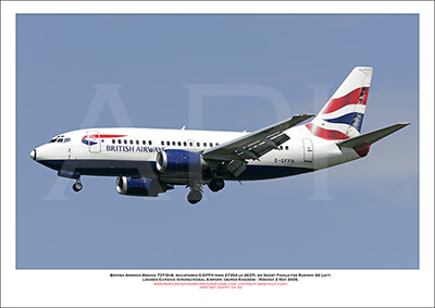 G-GFFH - British Airways Boeing 737-5H6 (Msn 27354 ln 2637) - 03
