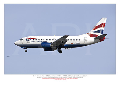 G-GFFJ - British Airways Boeing 737-5H6 (Msn 27355 ln 2646) - 03