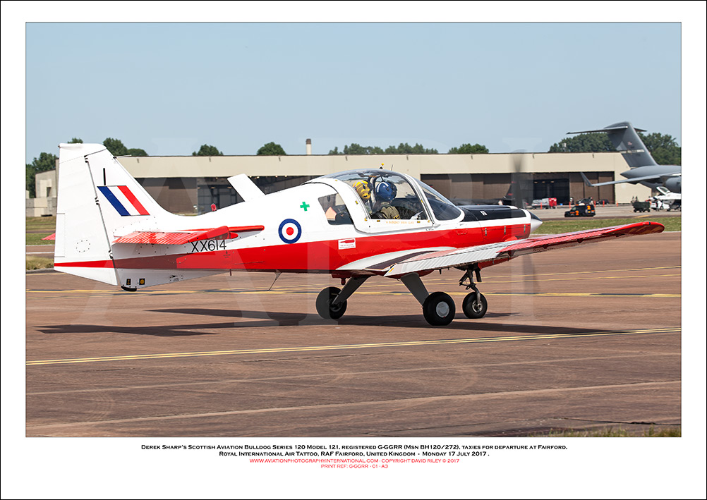 G-GGRR - Derek Sharp�s Scottish Aviation Bulldog Series 120 Model 121 (Msn BH120/272) - 01