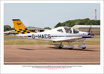 G-HACS - The Royal Air Force Halton Aeroplane Club�s Tecnam P2002-JF  (Msn 199) - 01