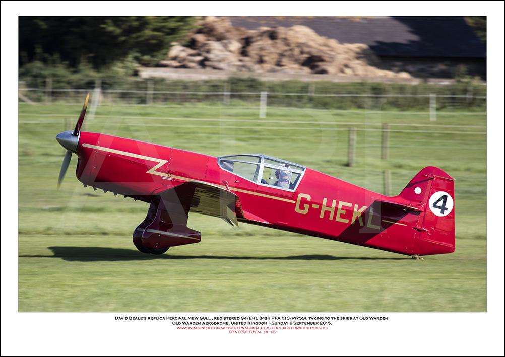 G-HEKL - Percival Mew Gull (Msn PFA 013-14759) - 01