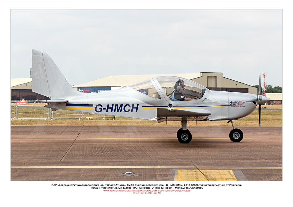 G-HMCH - RAF Microlight Flying Association�s Light Sport Aviation EV-97 Eurostar  (Msn 2016-4239) - 02