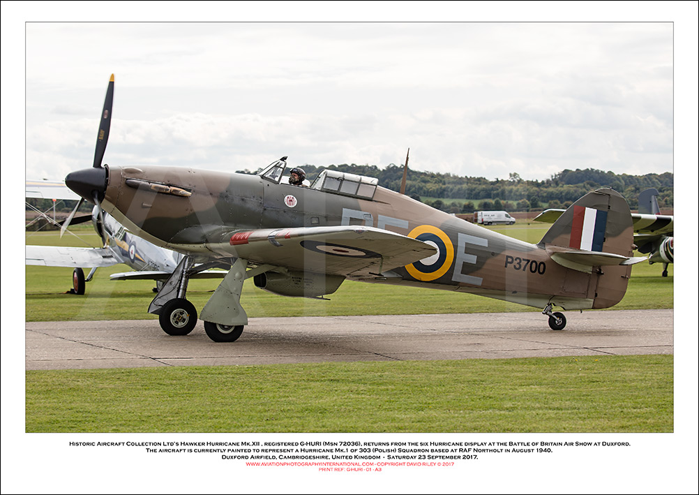 G-HURI - Hawker Hurricane Mk.XII (Msn 72036) - 01