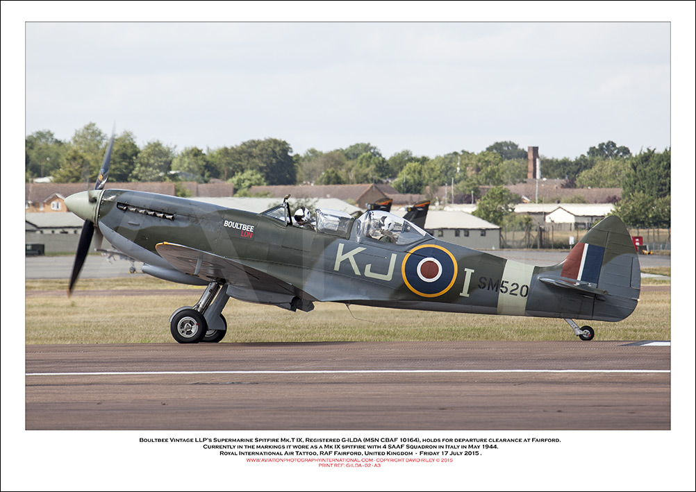G-ILDA - Supermarine Spitfire Mk.T IX (MsnCBAF 10164) - 02
