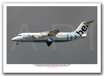 G-JEBE - Flybe BAe 146-300  (Msn E3206) - 02