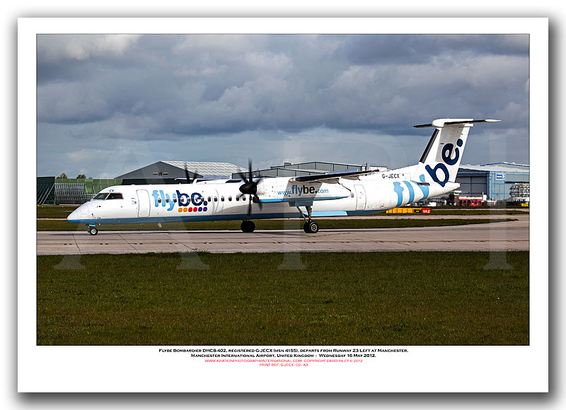 G-JECX - Flybe Bombardier DHC8-402  (Msn 4155) - 02