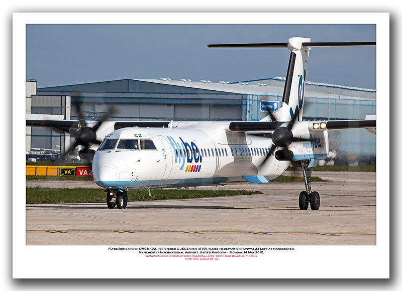 G-JECZ - Flybe Bombardier DHC8-402  (Msn 4179) - 01