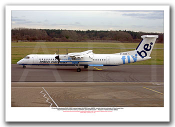 G-JEDK - Flybe Bombardier DHC8-402  (Msn 4065) - 01
