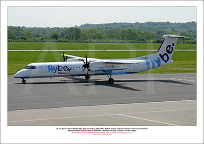 G-JEDL - Flybe Bombardier DHC8-402  (Msn 4067) - 02