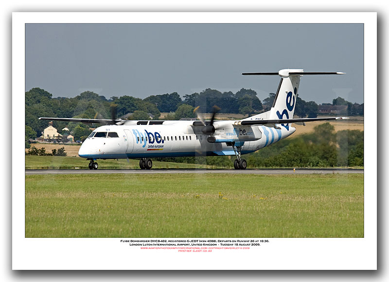 G-JEDT - Flybe Bombardier DHC8-402  (Msn 4088) - 03