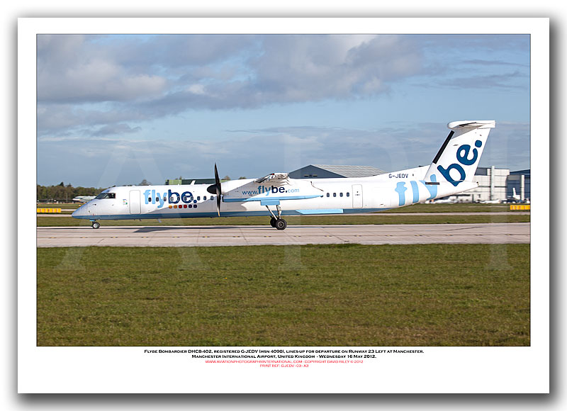 G-JEDV - Flybe Bombardier DHC8-402  (Msn 4090) - 03