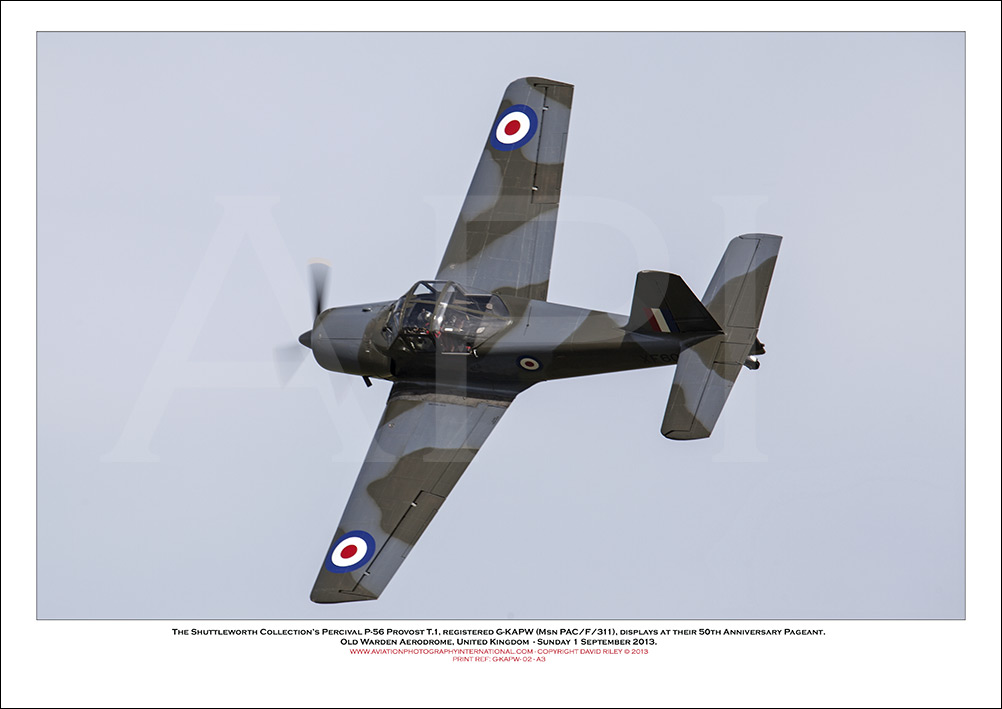 G-KAPW - Percival P-56 Provost T.1 (Msn PAC/F/311) - 02