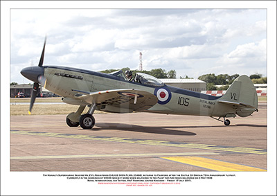 G-KASX - Supermarine Seafire Mk.XVI (Msn FLWA 25488) - 02