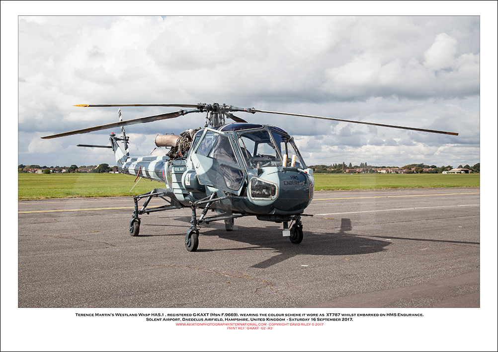 G-KAXT - Terence Martin�s Westland Wasp HAS.1 (Msn F.9669) - 02